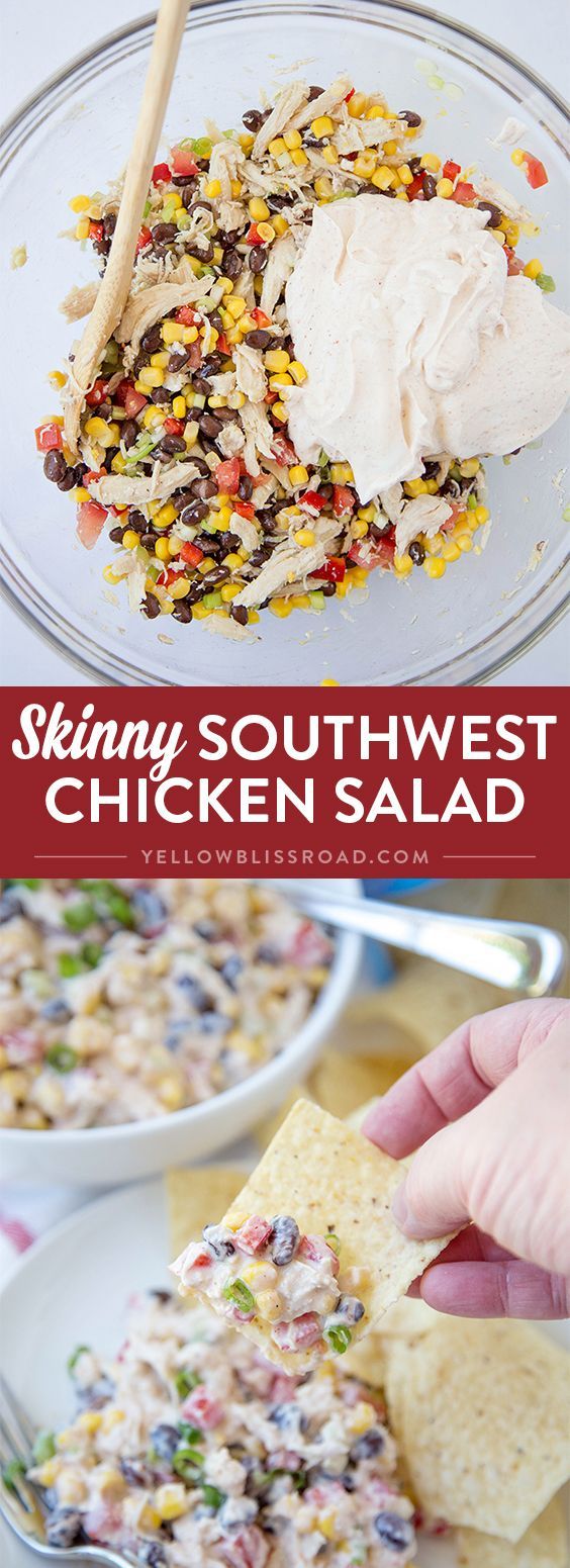 Skinny Southwest Chicken Salad