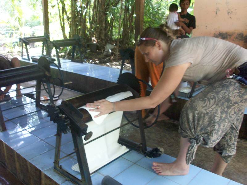 Rubber Sheet Processing