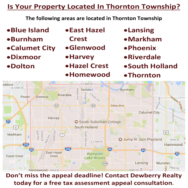 Dewberry Realty Thornton Township Property Tax Valuation Appeal