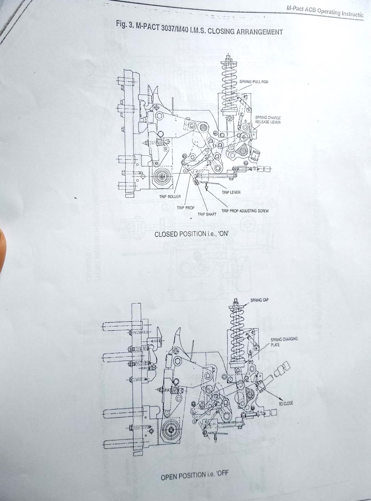 ENGLISH ELECTRIC / GE AIR CIRCUIT BREAKER(ACB) TESTING MANUAL