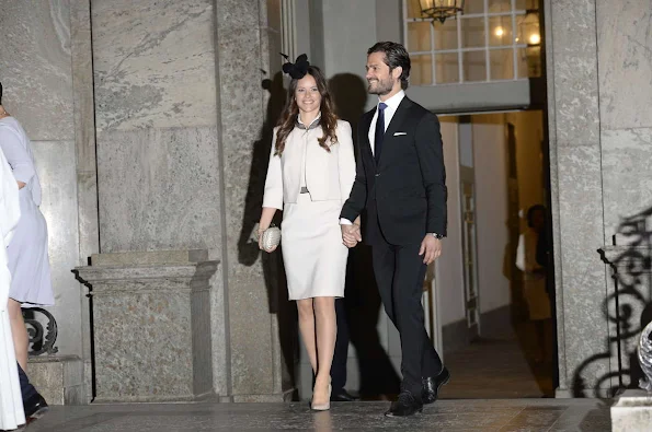 King Carl XVI Gustaf, Queen Silvia and Crown Princess Victoria, Prince Daniel, Princess Estelle and Princess Madeleine and Chris O'Neill, Princess Leonore and Prince Carl Philip and his fiancee Sofia Hellqvist attends a service in the Royal Chapel 