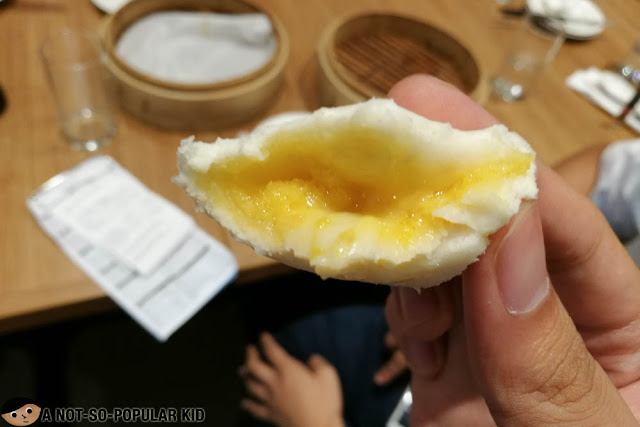 Golden Lava Salted Egg Yolk Bun of Din Tai Fung