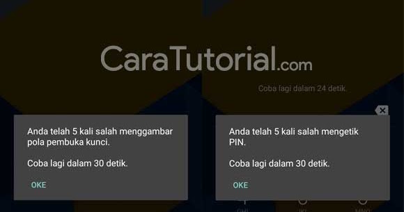 Lupa Kunci Android & Terblokir Kata Sandi (Pola, PIN & Password