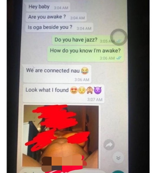 Husband exposes nude photos and chats his pregnant wife sent to her lover (+18 photos)
