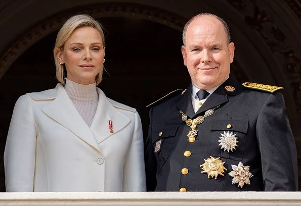 Princess Charlene, Princess Gabriella, Princess Caroline, Princess Stephanie, Beatrice Borromeo, Tatiana, Alexandra and Marie