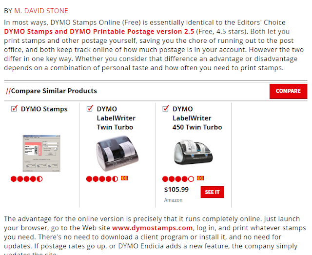 Jan David Narkiewicz (Developer) Example of my work DYMO Stamps Online