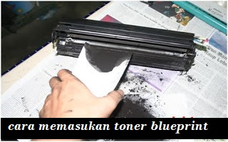 Laser toner blueprint hitam, hemat dan handal