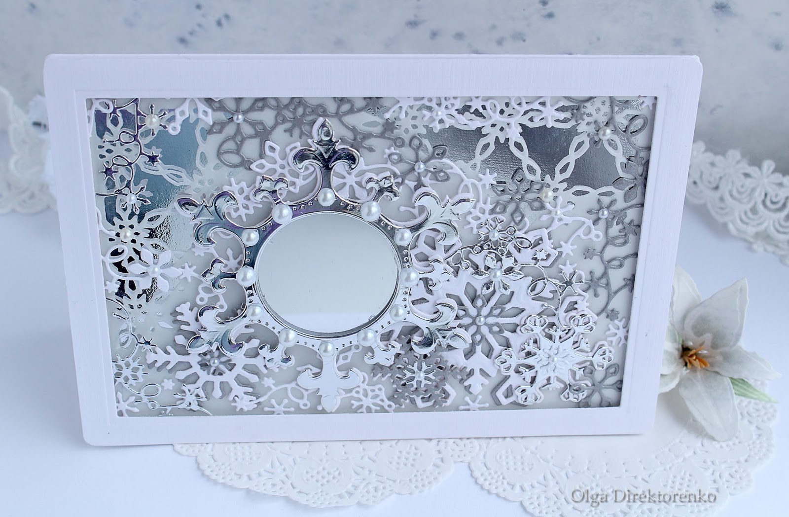 Building Your World How to Incorporate Real Mirror into a Card