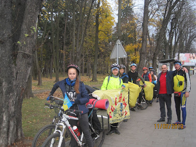 Велоклуб Караван (Білокуракине) на західній Україні, 2018 рік
