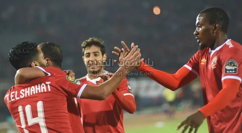 الاهلي يحقق الفوز الاول في دوري ابطال افريفيا على نادي الهلال بهدفين لهدف
