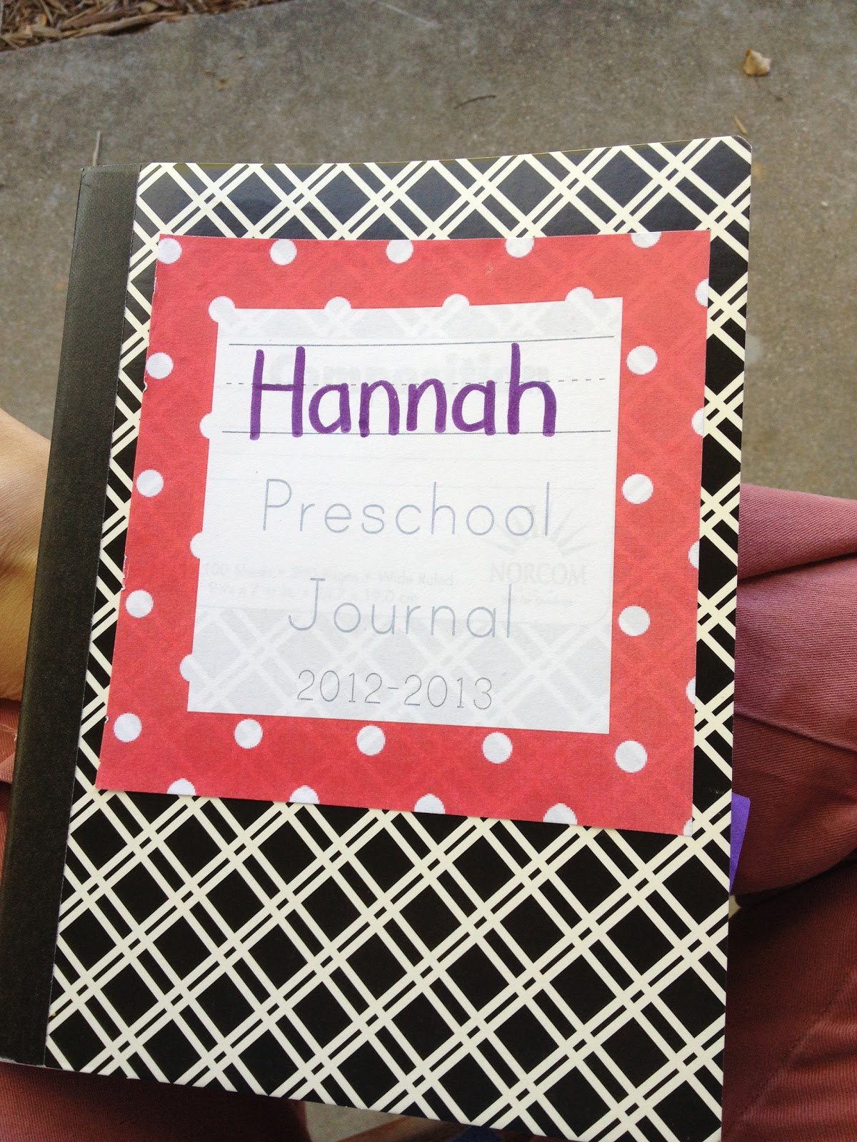 From The Hive preschool journals