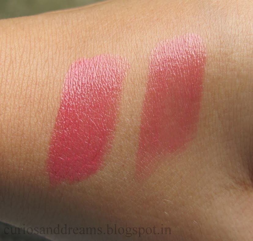 Elle 18 Color Pops Lipstick Pink Pout Review, Elle 18 Color Pops Lipstick Pink Pout swatch