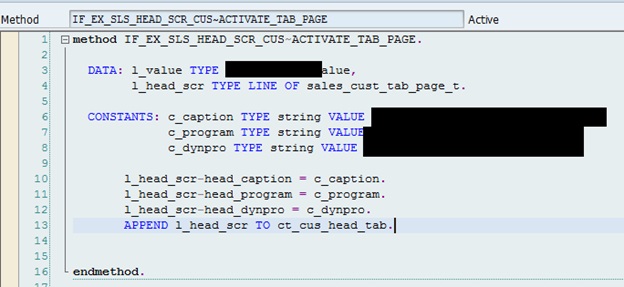 SAP ABAP Central: Add extra tabs to the standard transaction for sales ...