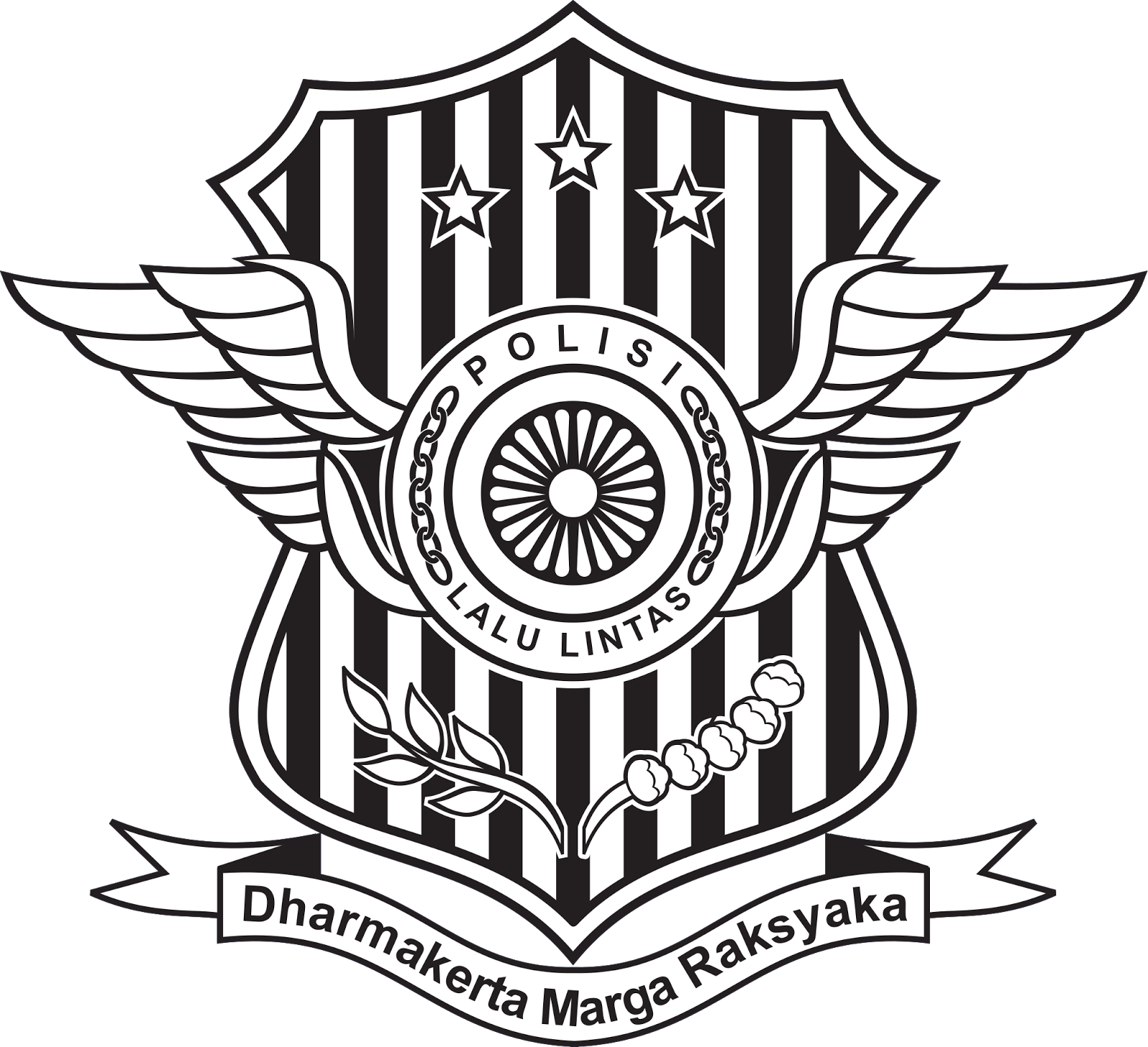 Logo Korlantas Polri 237 Design