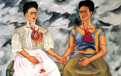 L'opera di Frida Kahlo le due Frida, una amata, l'altra no