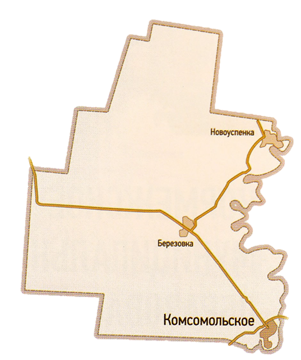 Карта балаковского района подробная с деревнями и озерами