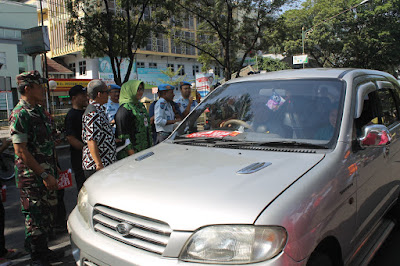DANRAMIL 1/SRAGEN HADIRI KEGIATAN APEL AKSI MELAWAN NARKOBA