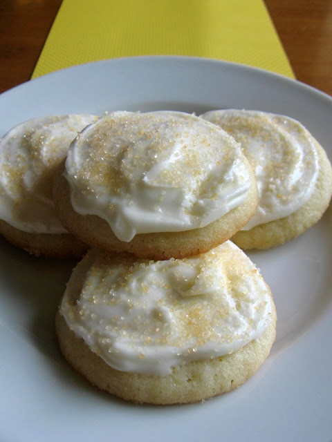 My Favorite Things: Lemon Sugar Cookies with Lemon Cream Cheese ...
