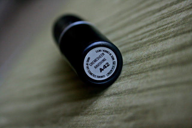 MAC Cremesheen Lipstick in Ravishing - Review, Photos & Swatches