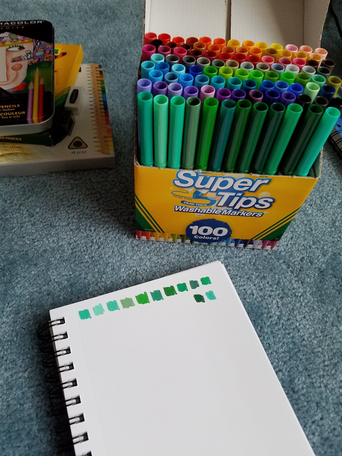 Crayola Supertips 100 Pack ✨I love these pens! They aren't