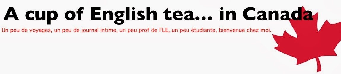 A cup of English tea... in Canada