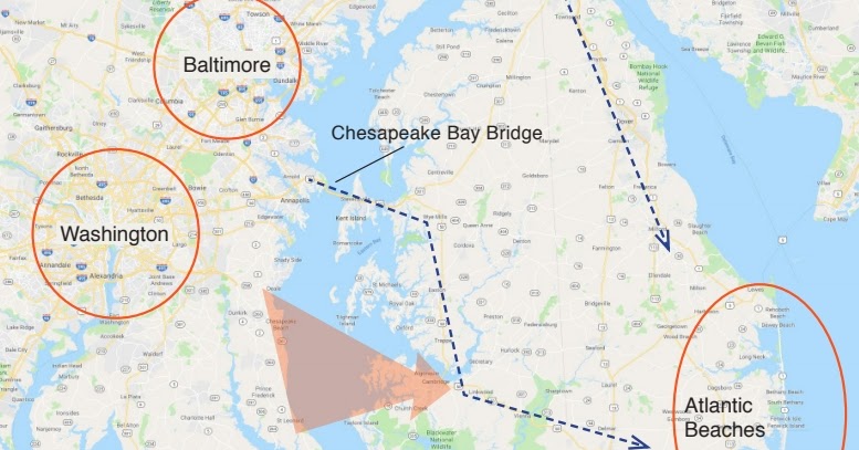 Chesapeake Bay Ferry Map Rebuilding Place In The Urban Space: Instead Of A Third Chesapeake Bay  Bridge, Why Not Start Out With A Fast Ferry From Rock Hall To Baltimore?