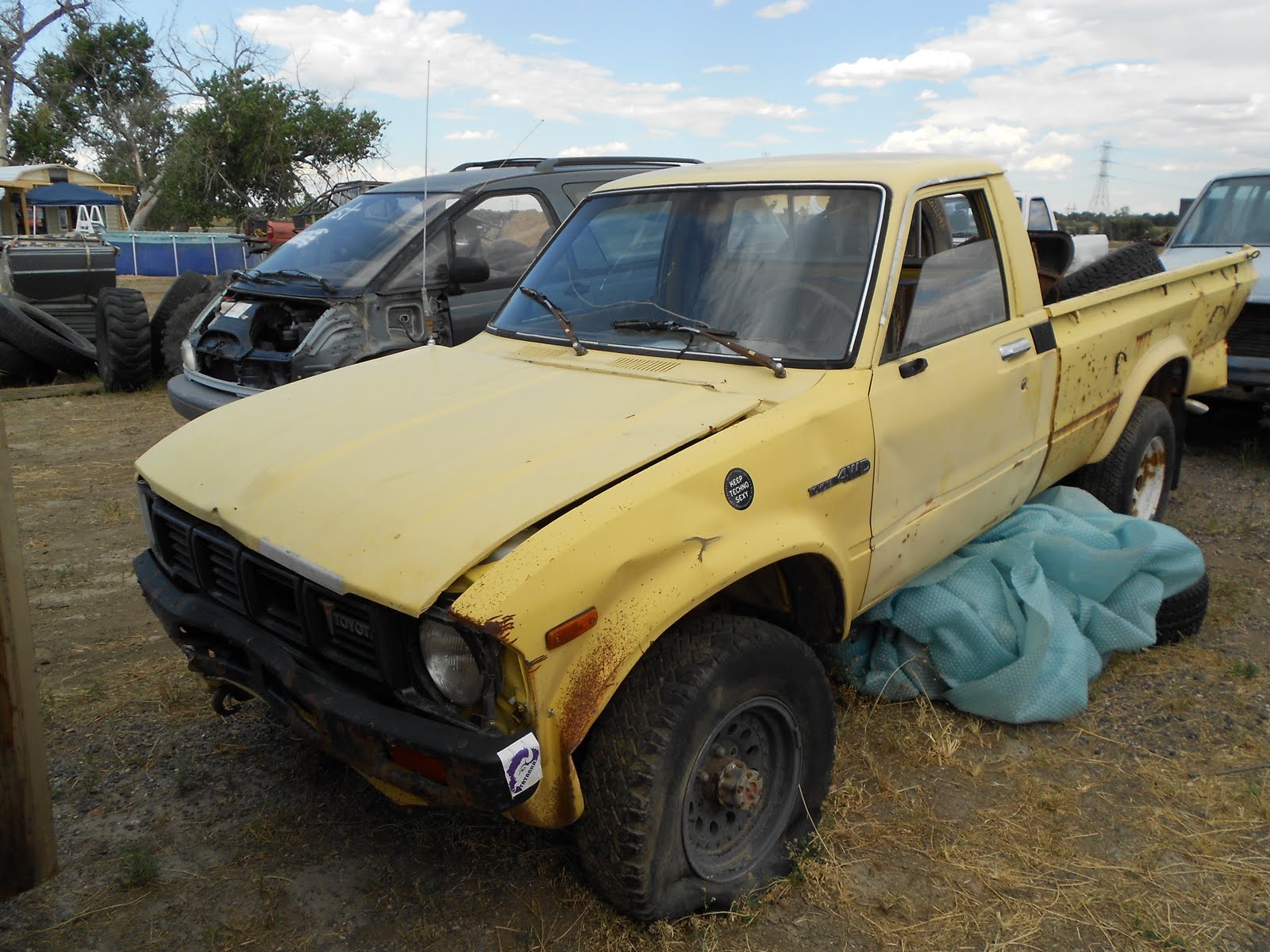 New Arrivals at Jim's Used Toyota Truck Parts: 1981 Toyota Pickup 4x4