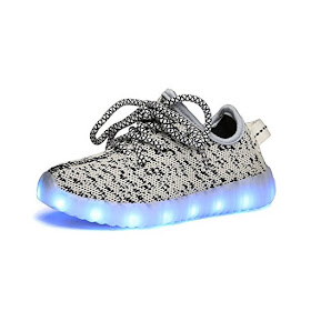 light up yeezys real