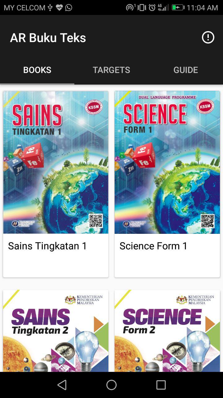 3 tingkatan teks buku sains