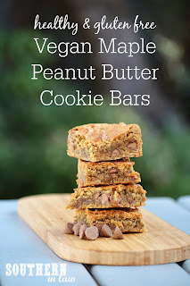 Easy Vegan Maple Cookie Bars Recipe