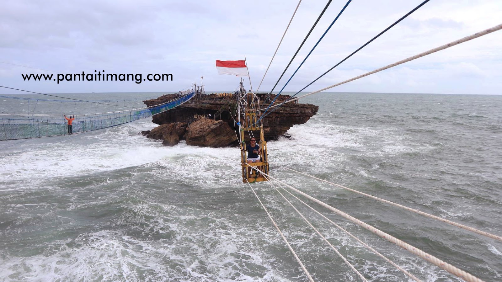 Harga Naik Gondola Pantai Timang - Pantai Timang