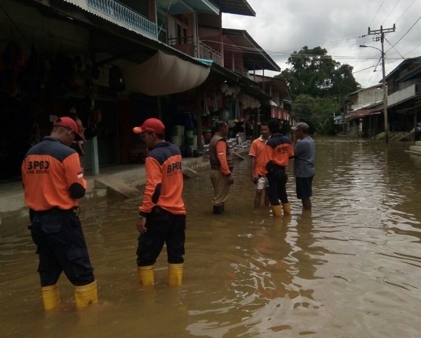 Curah Hujan Tinggi, Nanga Mahap Banjir Curah Hujan Tinggi, Nanga Mahap Banjir
