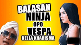 Lirik Lagu Balasan Ninja Opo Vespa - Nella Kharisma