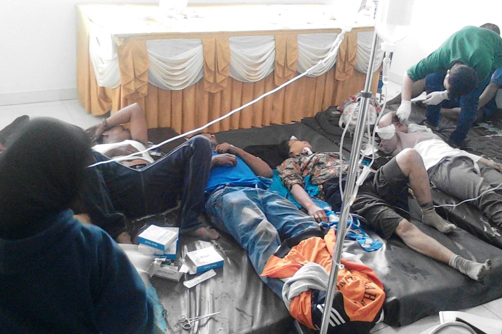 Korban Bus ALS yang masuk ke jurang Korban Bus ALS yang masuk ke jurang