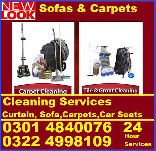 New Look Sofas & Carpets Cleaning Service Deemak Ka Yaqeeni Khatima