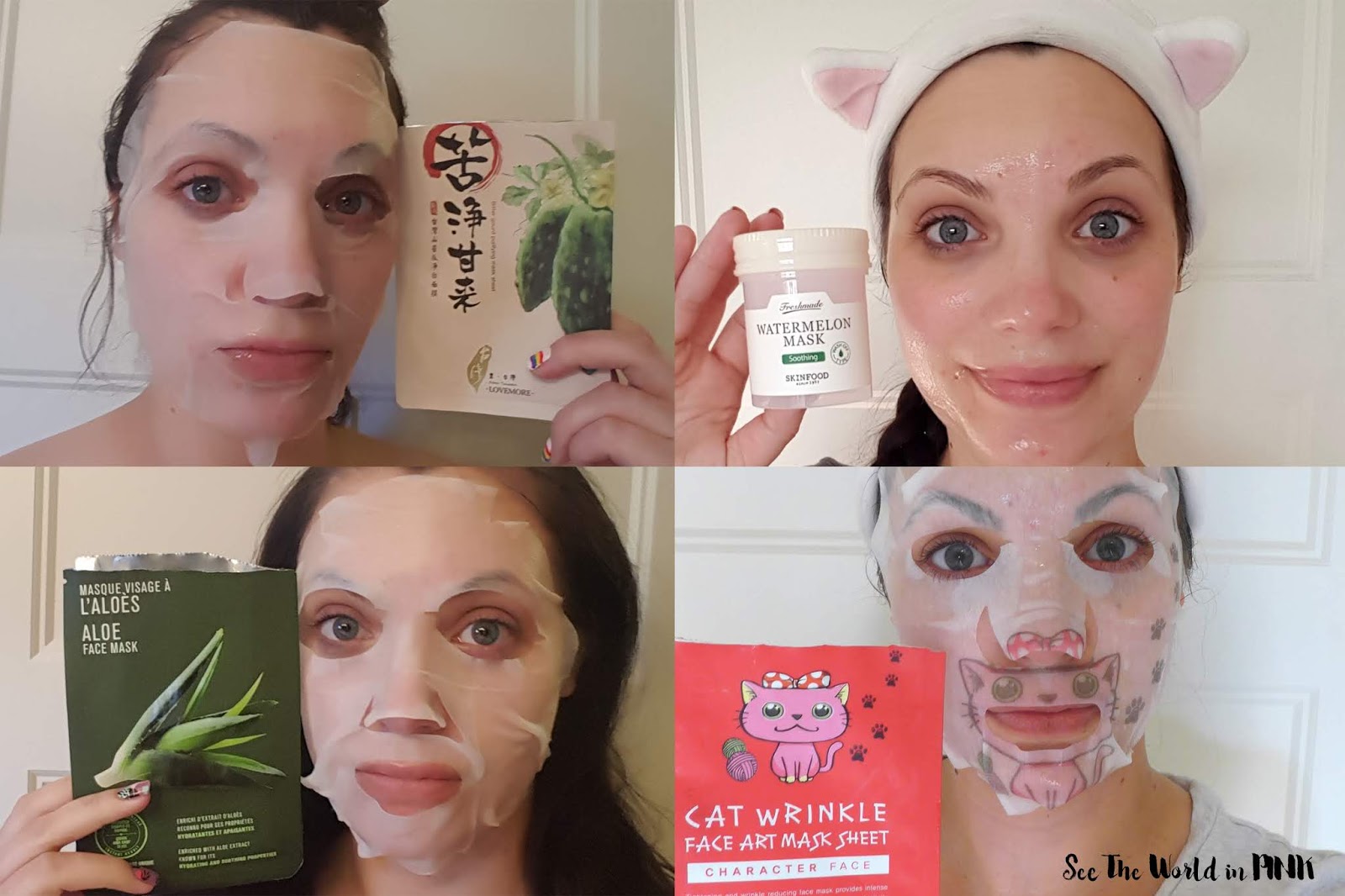 June 2018 - Monthly Empties and Month in Masks