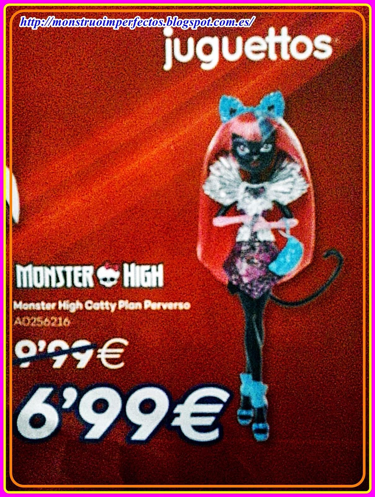 monster high juguettos