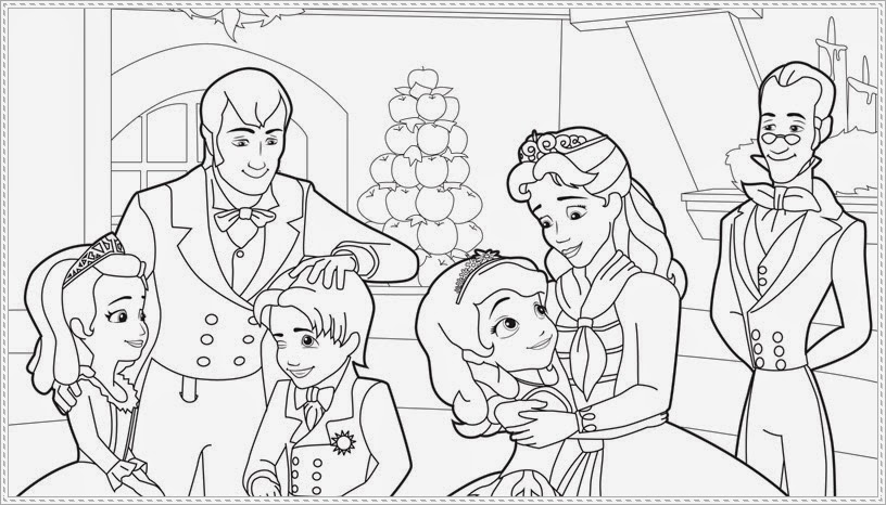 Prince James From Sophia Coloring Pages Coloring Pages
