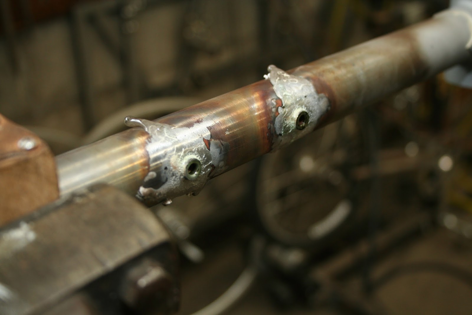 Brazing steel bike frames bigas torch Vs. monogas propane or butane