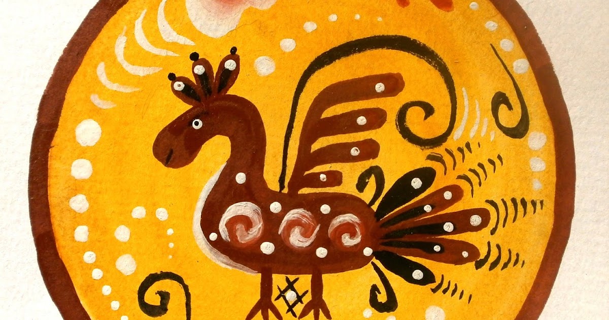 Вятская роспись картинки