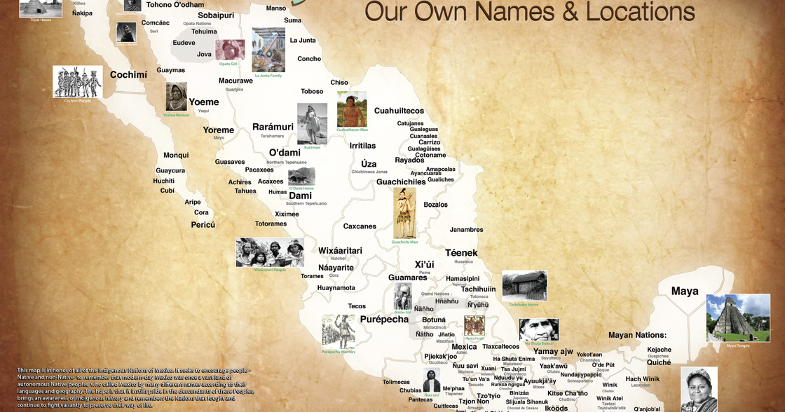 Oklahoma man creates map of Native American tribes never seen before