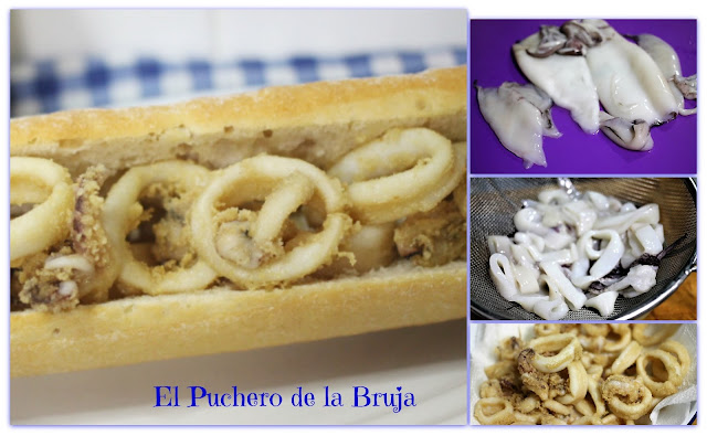 Bocata De Calamares.
