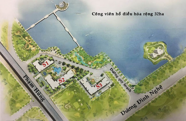 Quy hoạch Chung cư Vinhomes Phạm Hùng 