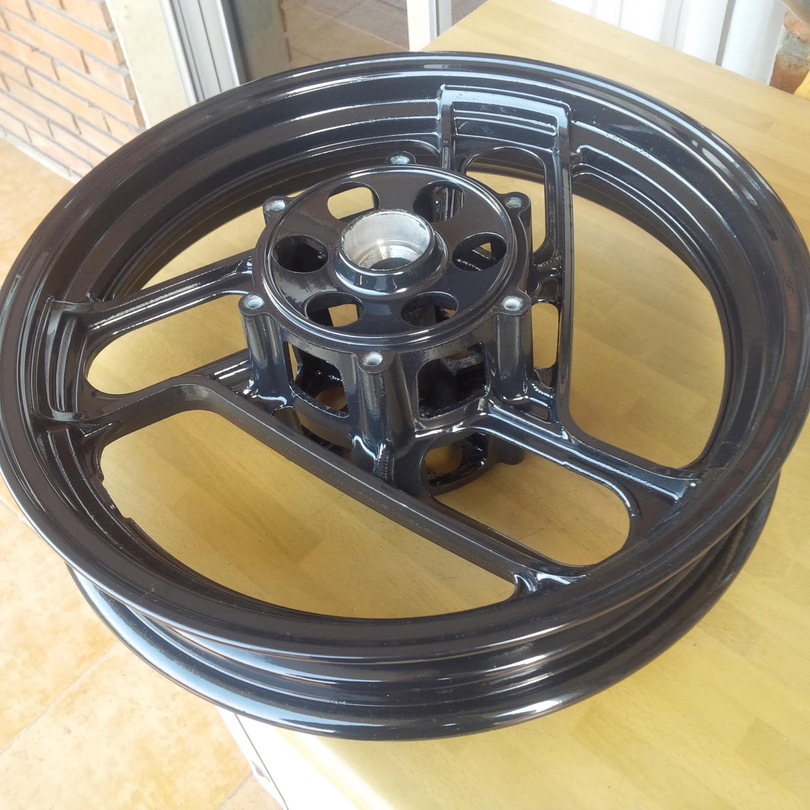 Xastre's Garage Proyecto modificación tren delantero BMW K75 (VII)