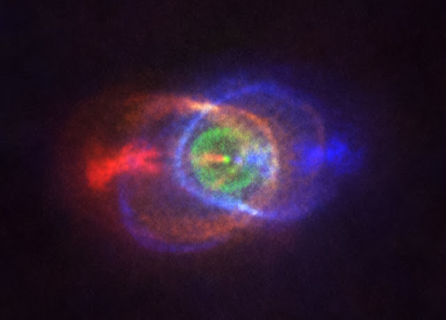 nova imagem do alma mostra batalha entre duas estrelas de um sistema binário chamado HD101584