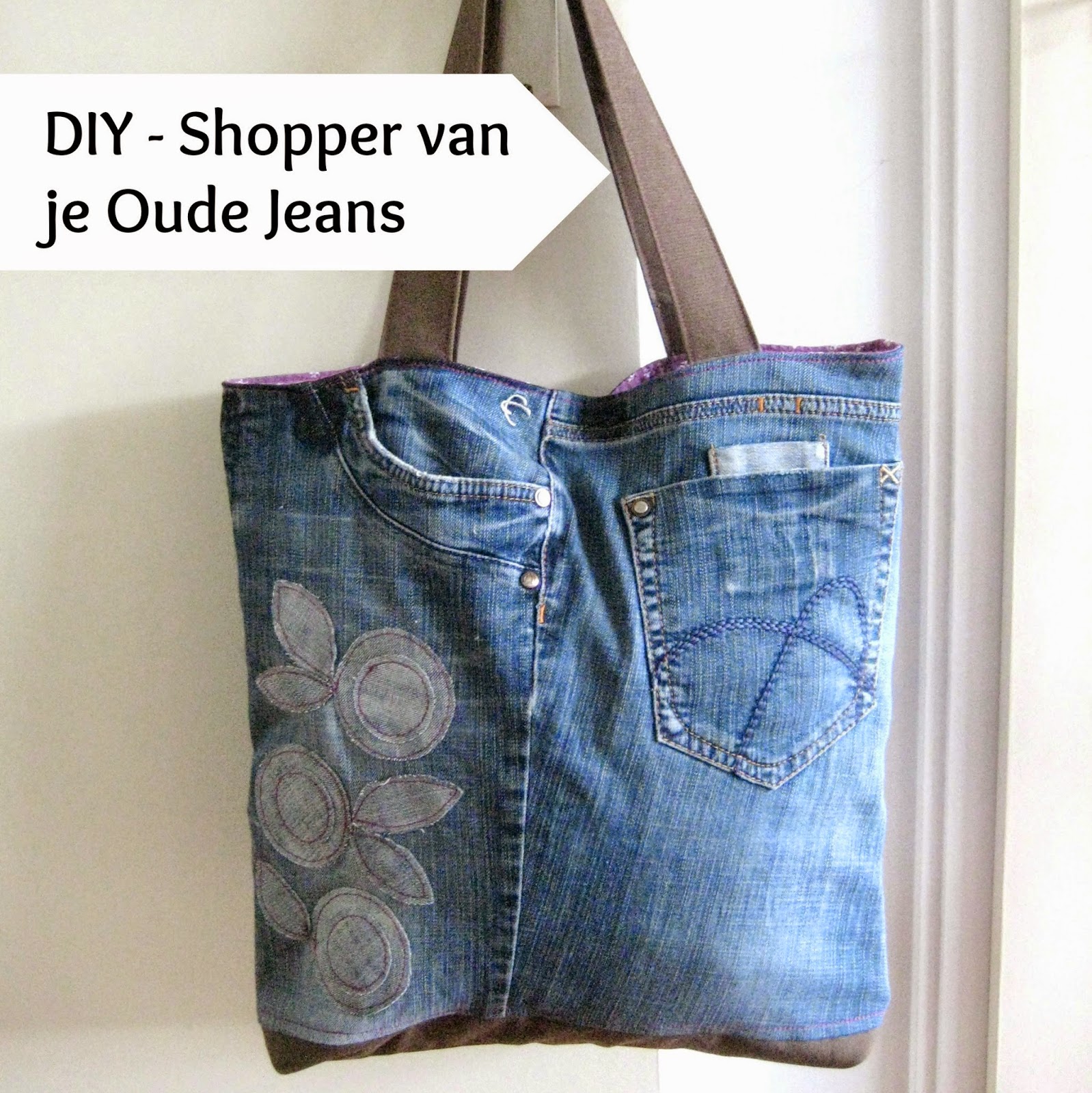 Verrassend Inspiratie: Tassen maken van gerecyclede Jeans | Sew Natural Blog QH-85
