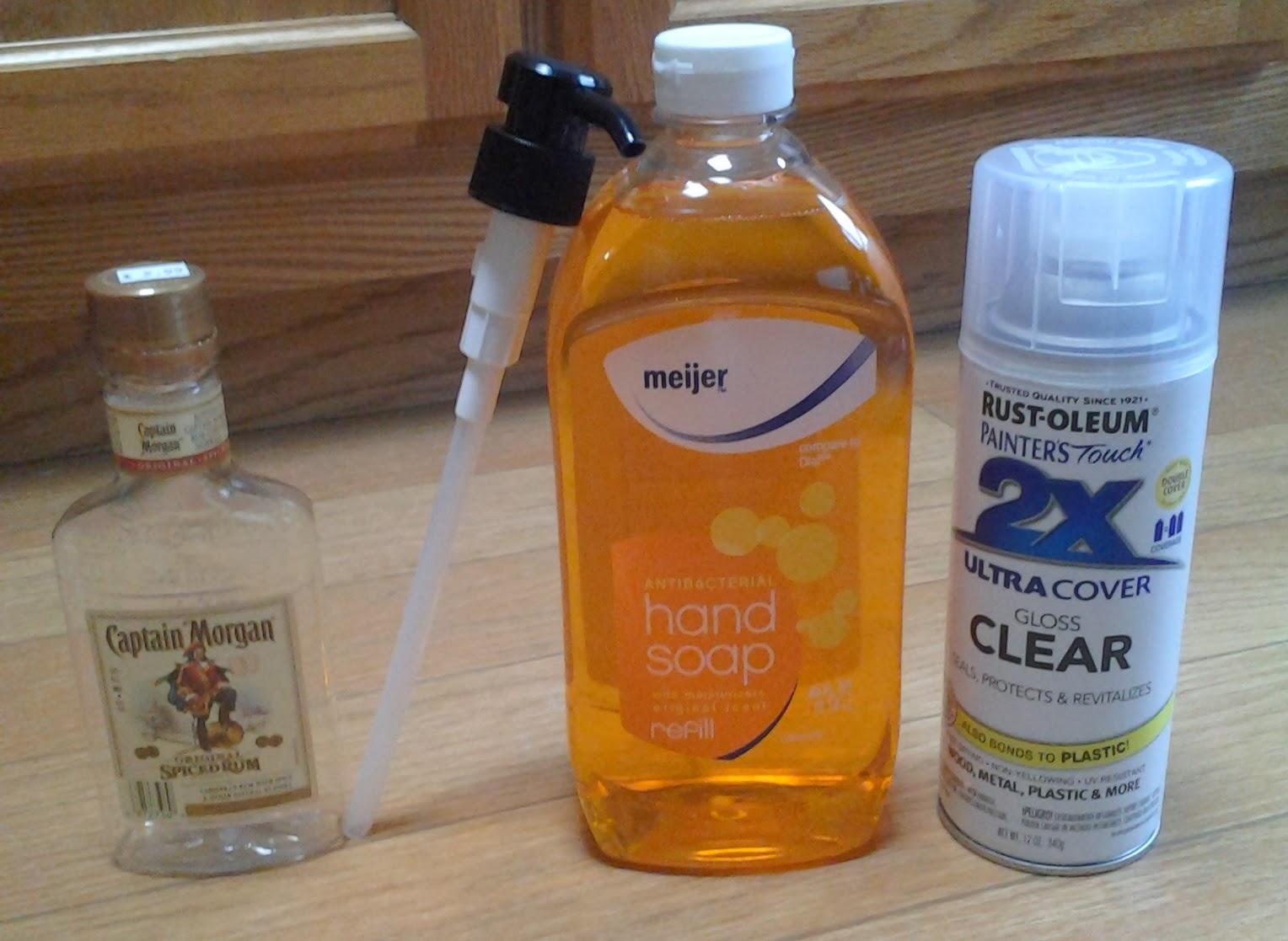 Whiskey Bottle Soap Dispenser