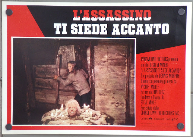 Rare Italian Friday The 13th Part 2 Photobusta Poster/Lobby Card Set