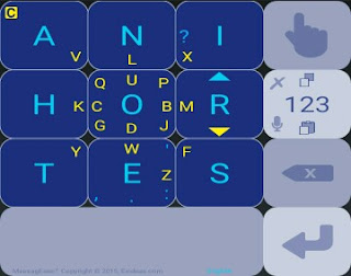 MessagEase Keyboard Screenshot