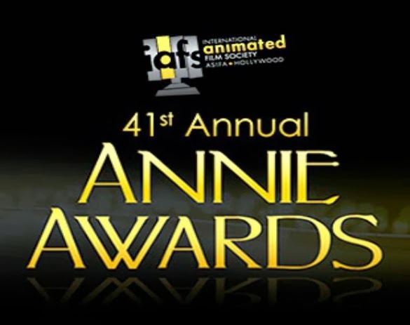 Annie Awards logo 41st Annual animatedfilmreviews.filminspector.com